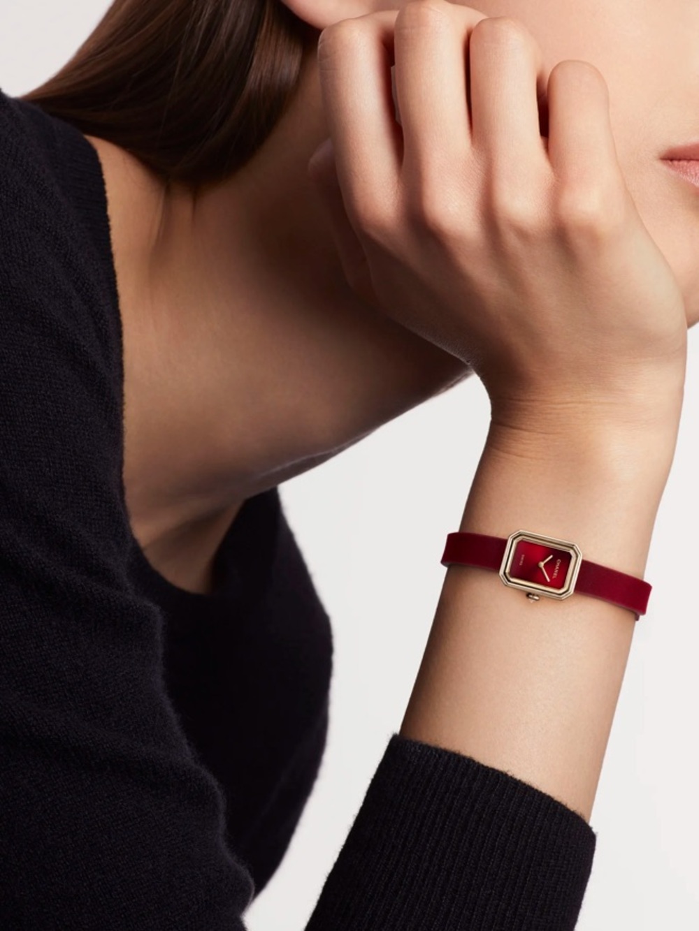 Chanel premiére ribbon red watch